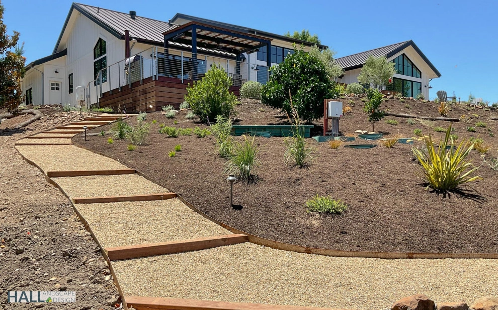 Sweeping views for this natural landscape design by Hall Landscape Design - Photo 9