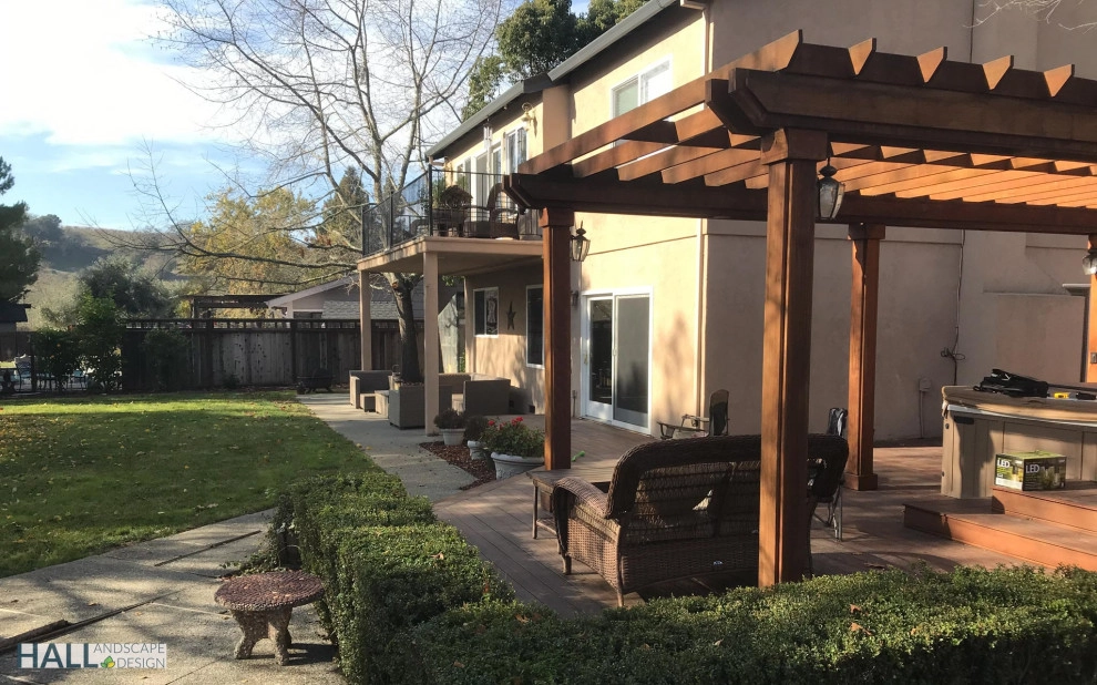 Planted retaining wall by Hall Landscape Design - Photo 8
