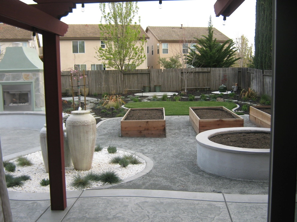 Healdsburg Converted Backyard by Hall Landscape Design - Photo 4