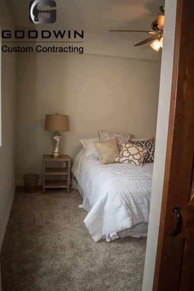 Basement Finishing with Barn Door Design by Goodwin Custom Contracting - Photo 6