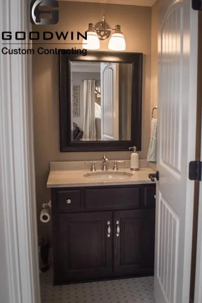 Basement Finishing with Barn Door Design by Goodwin Custom Contracting - Photo 11