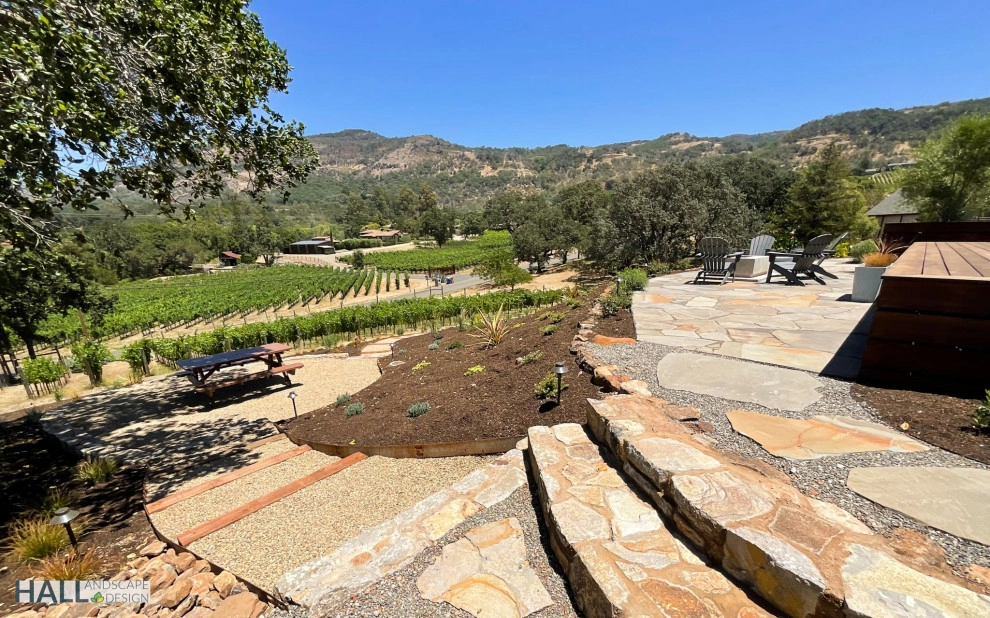 Sweeping views for this natural landscape design by Hall Landscape Design - Photo 14