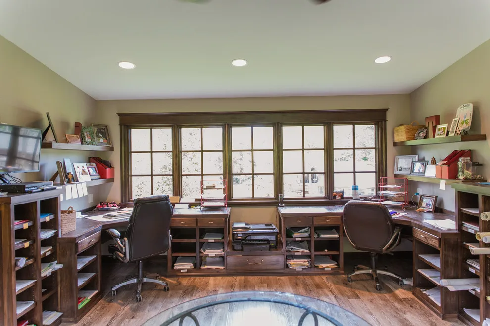 Two-Car Garage with Upper Office by Stonehenge Construction LLC - Photo 4