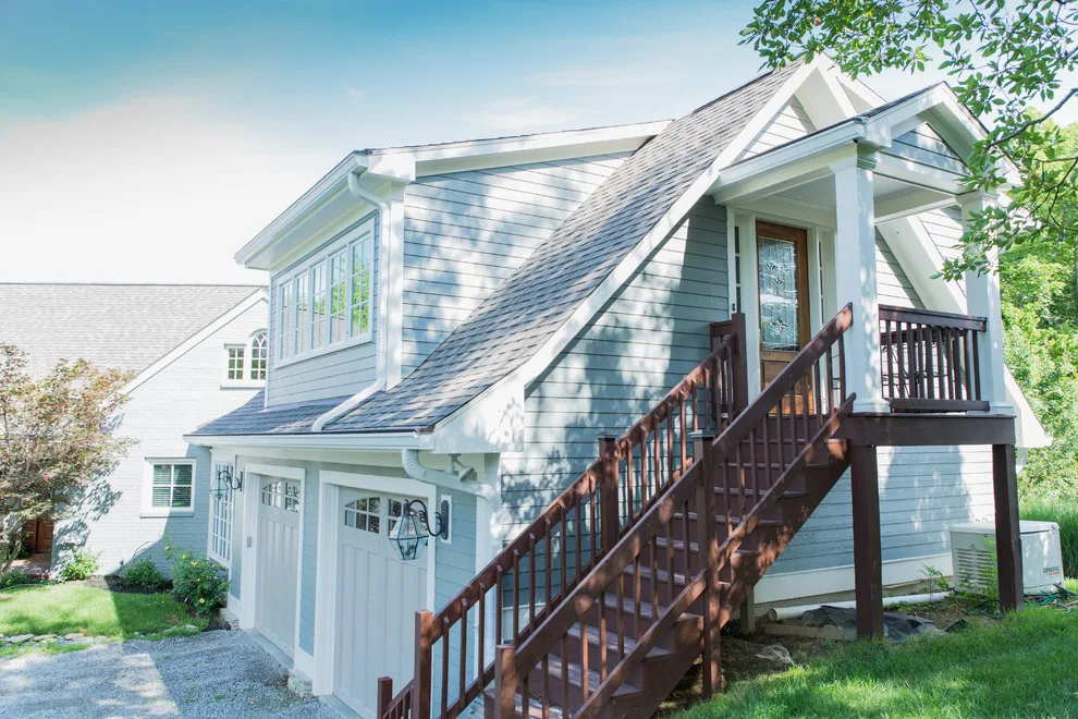 Two-Car Garage with Upper Office by Stonehenge Construction LLC - Photo 6