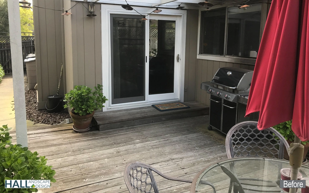 Fresh new patio, with new outdoor kitchen by Hall Landscape Design - Photo 6