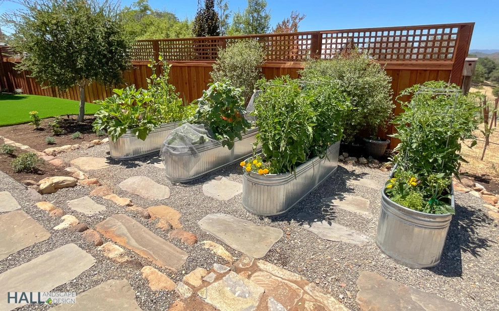 Sweeping views for this natural landscape design by Hall Landscape Design - Photo 6