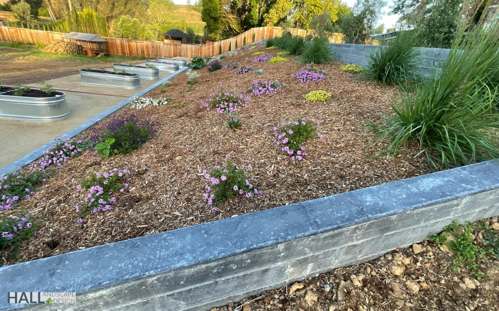Planted retaining wall by Hall Landscape Design - Photo 19