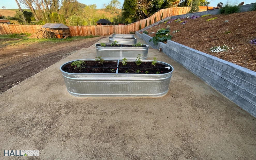 Planted retaining wall by Hall Landscape Design - Photo 12