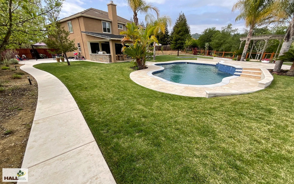 Backyard Oasis by Hall Landscape Design - Photo 8