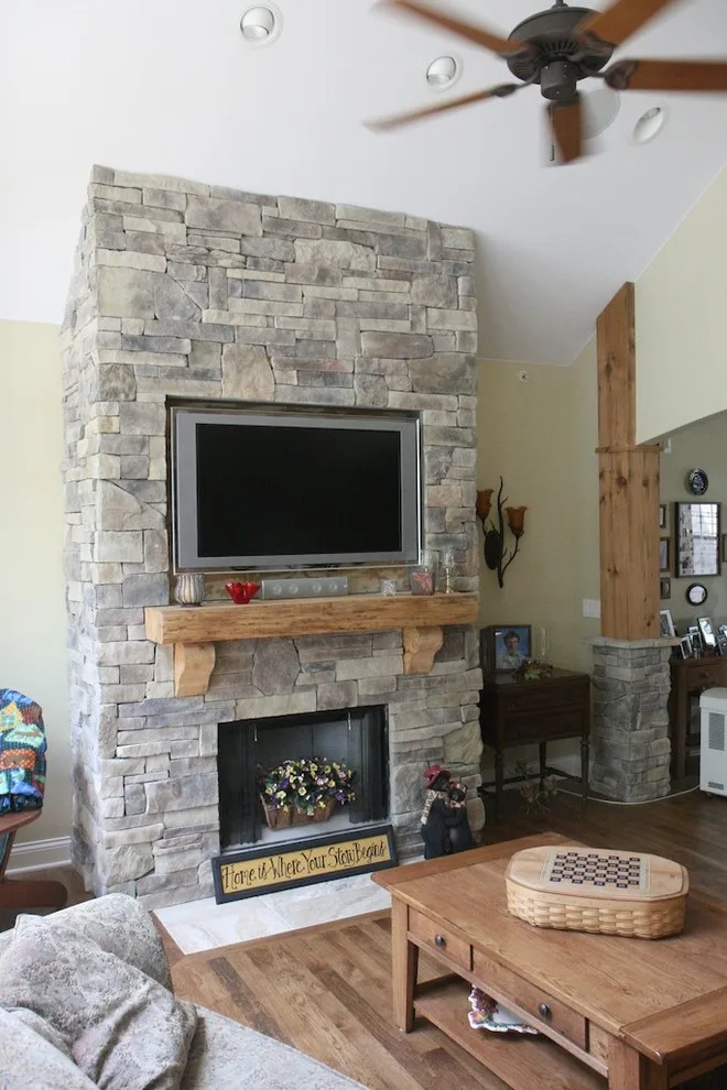 Veneered Stone Fireplaces by HX Home Solutions And North Star Stone - Photo 9