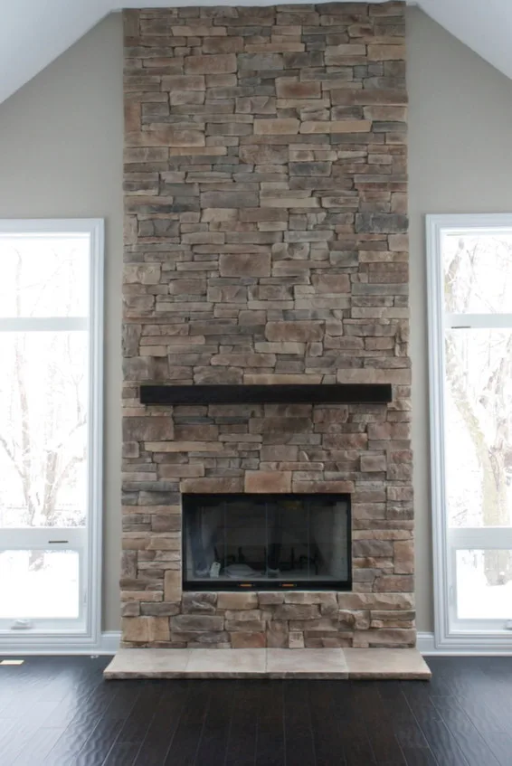 Veneered Stone Fireplaces by HX Home Solutions And North Star Stone - Photo 2