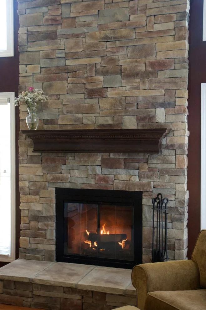 Veneered Stone Fireplaces by HX Home Solutions And North Star Stone - Photo 24