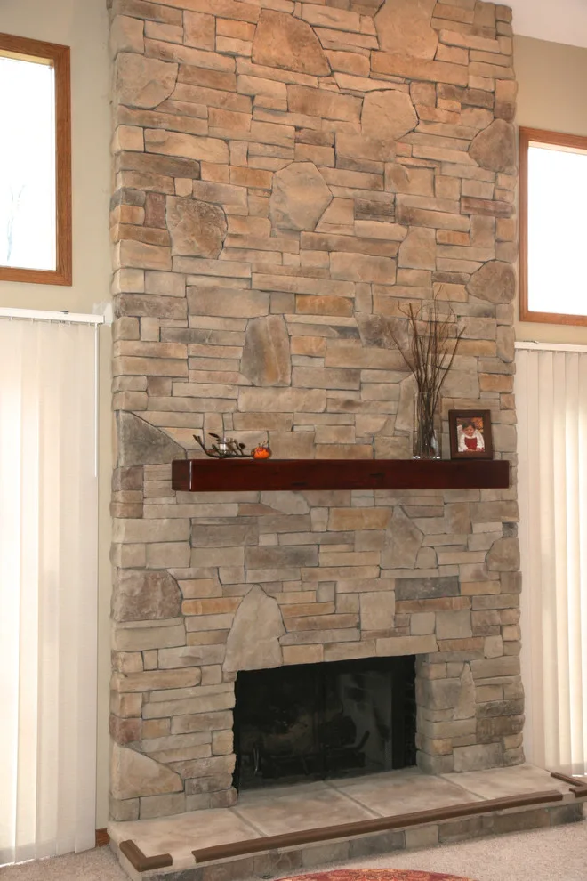 Veneered Stone Fireplaces by HX Home Solutions And North Star Stone - Photo 16