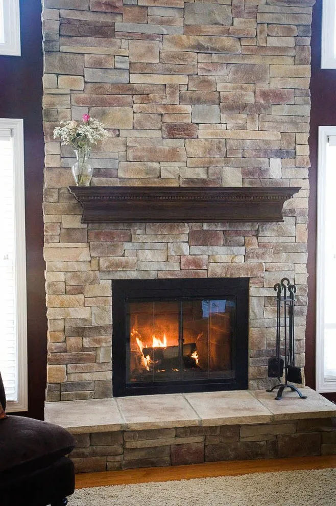 Veneered Stone Fireplaces by HX Home Solutions And North Star Stone - Photo 32