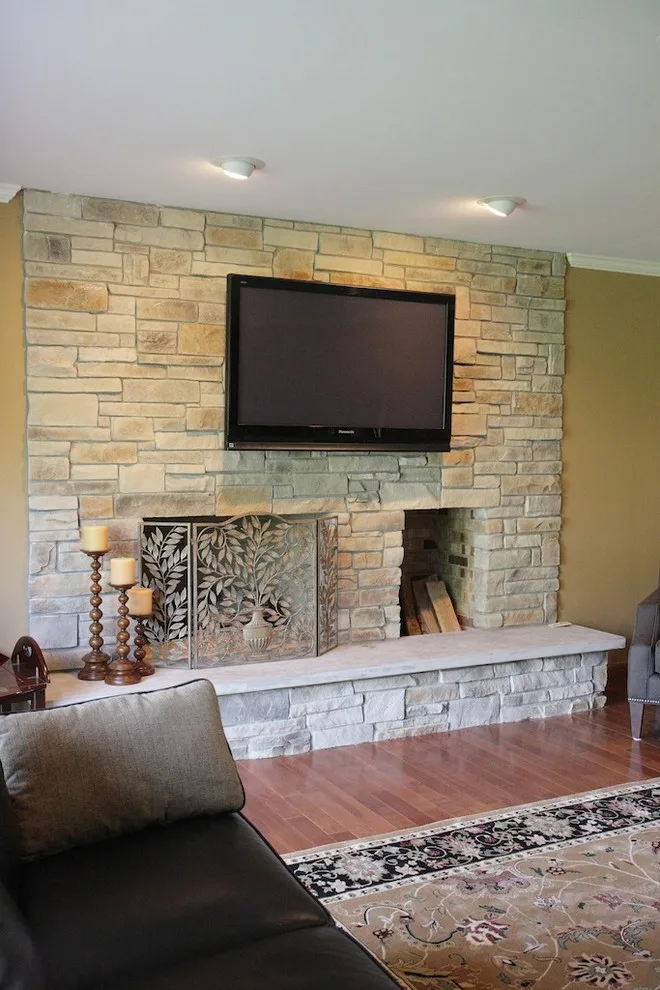Veneered Stone Fireplaces by HX Home Solutions And North Star Stone - Photo 30