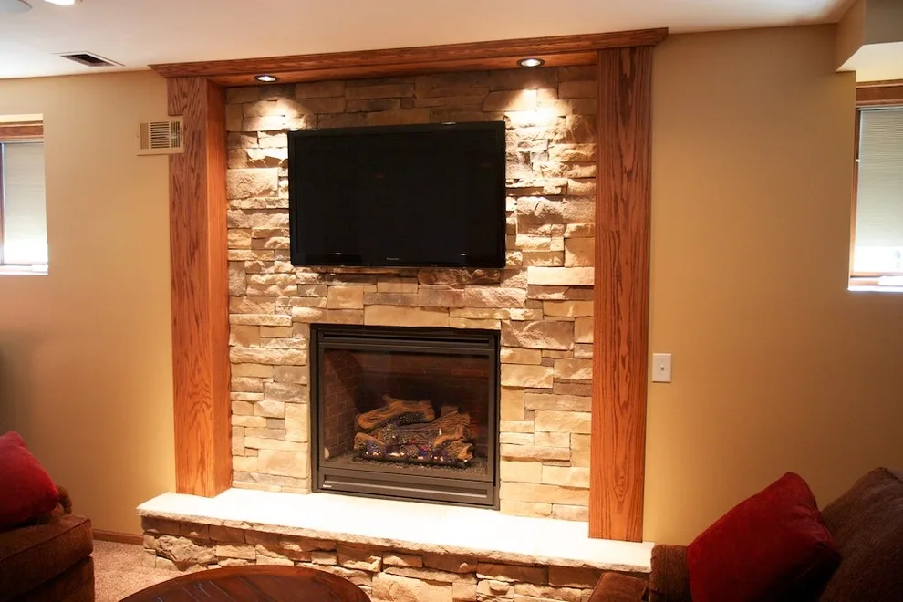 Veneered Stone Fireplaces by HX Home Solutions And North Star Stone - Photo 15