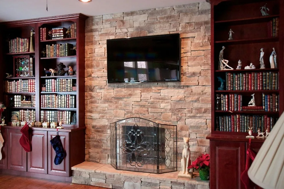 Veneered Stone Fireplaces by HX Home Solutions And North Star Stone - Photo 168