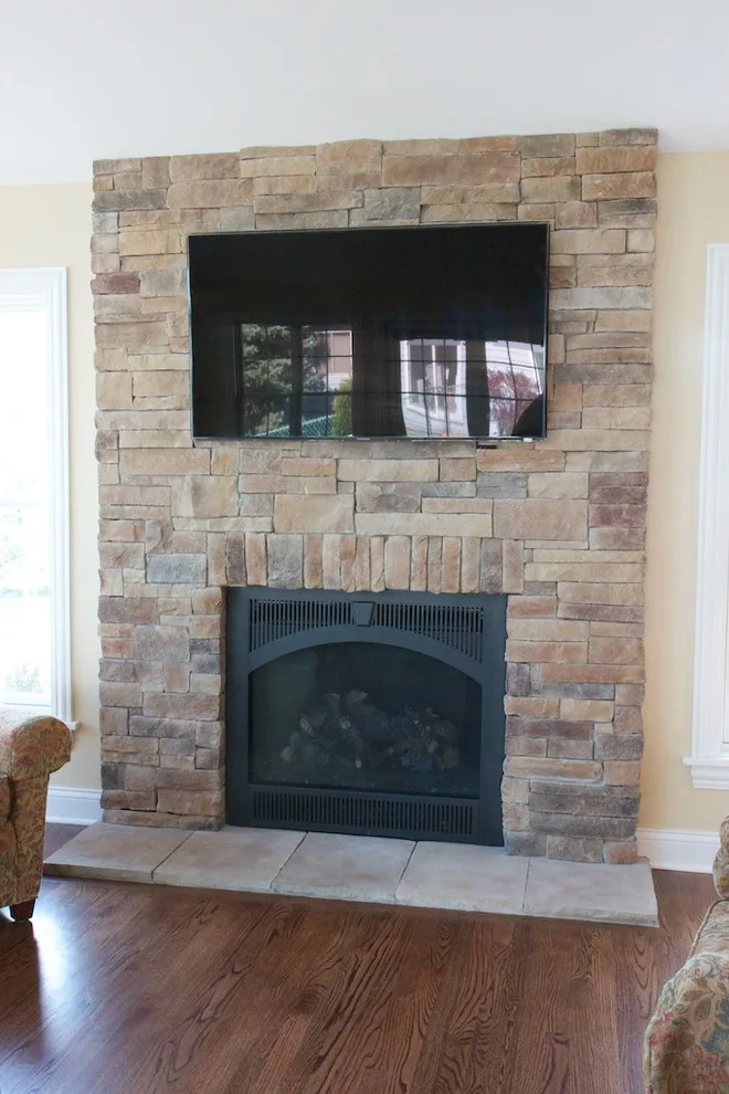 Veneered Stone Fireplaces by HX Home Solutions And North Star Stone - Photo 39