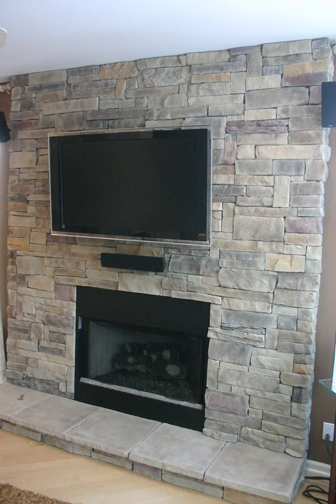 Veneered Stone Fireplaces by HX Home Solutions And North Star Stone - Photo 34