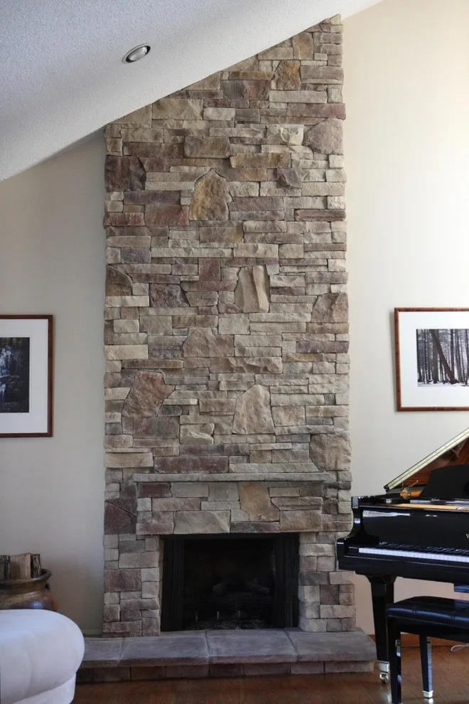 Veneered Stone Fireplaces by HX Home Solutions And North Star Stone - Photo 8
