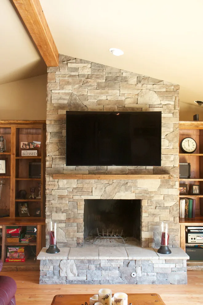 Veneered Stone Fireplaces by HX Home Solutions And North Star Stone - Photo 14