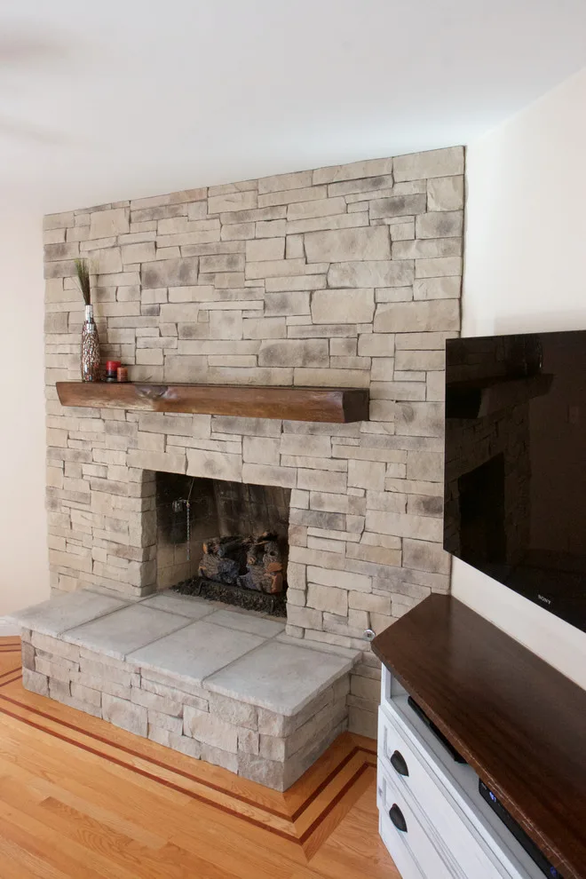 Veneered Stone Fireplaces by HX Home Solutions And North Star Stone - Photo 51