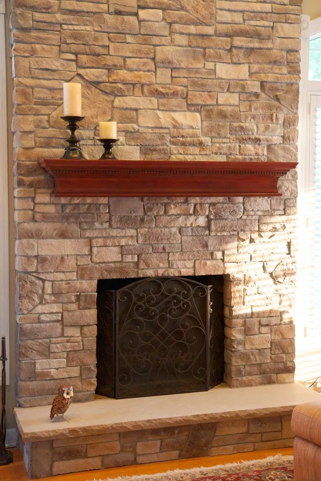 Veneered Stone Fireplaces by HX Home Solutions And North Star Stone - Photo 60