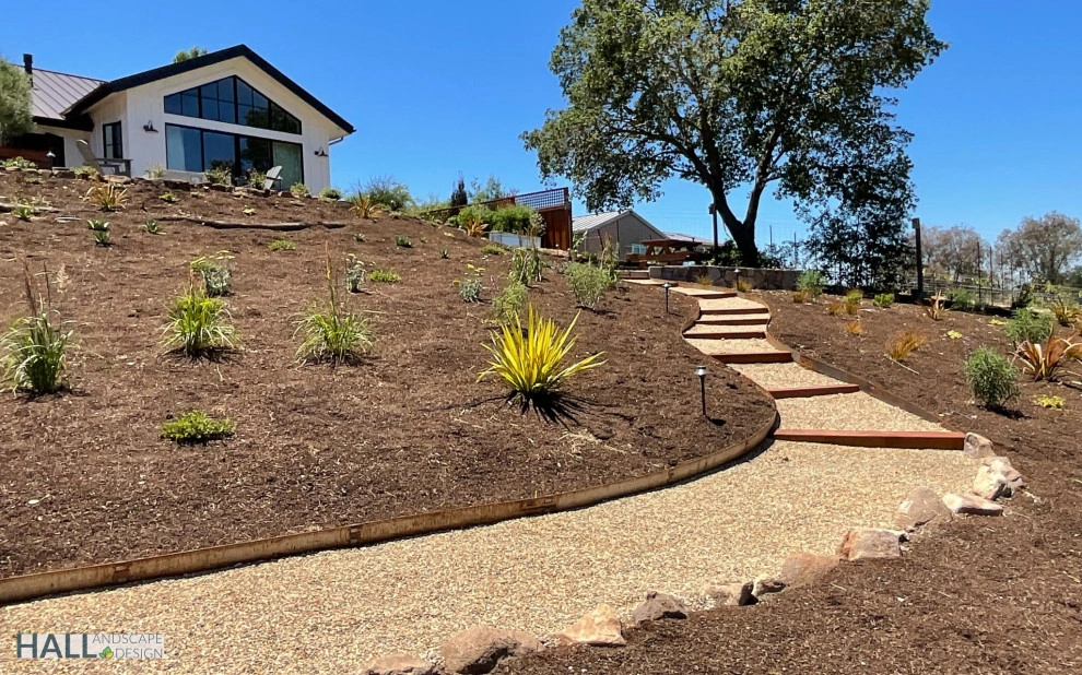 Sweeping views for this natural landscape design by Hall Landscape Design - Photo 12