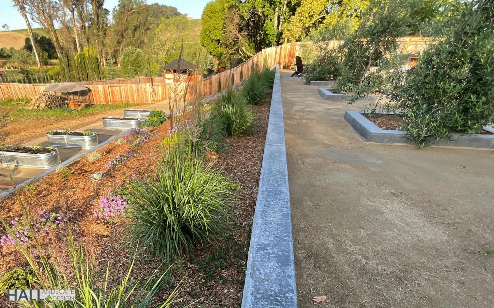 Planted retaining wall by Hall Landscape Design - Photo 20
