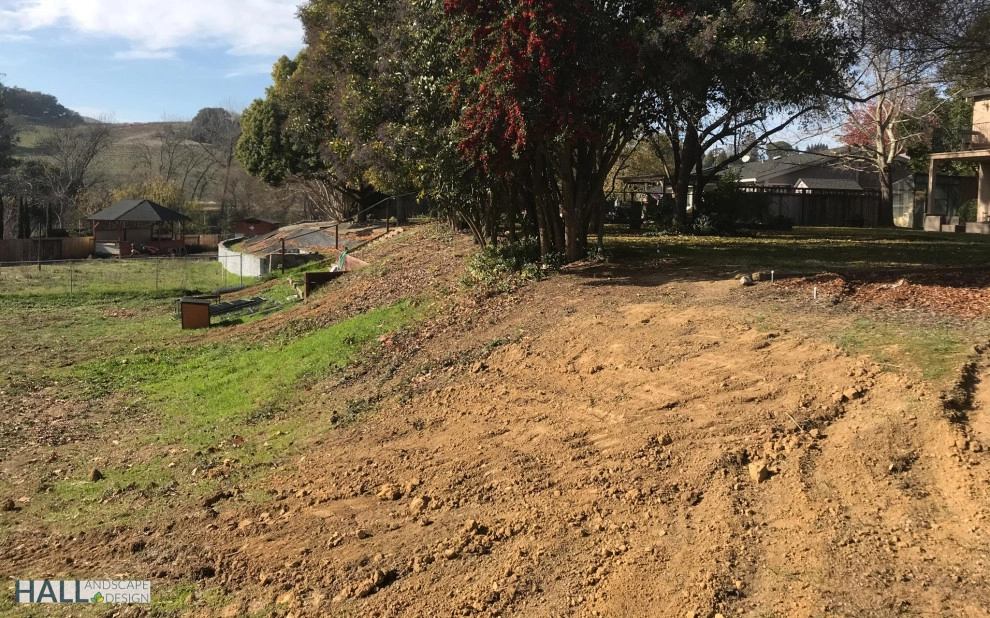 Planted retaining wall by Hall Landscape Design - Photo 2