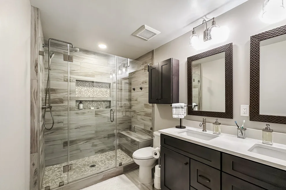 Wheaton Drive Basement and Bathroom Renovation - Burke, VA by WISA Solutions - Photo 26