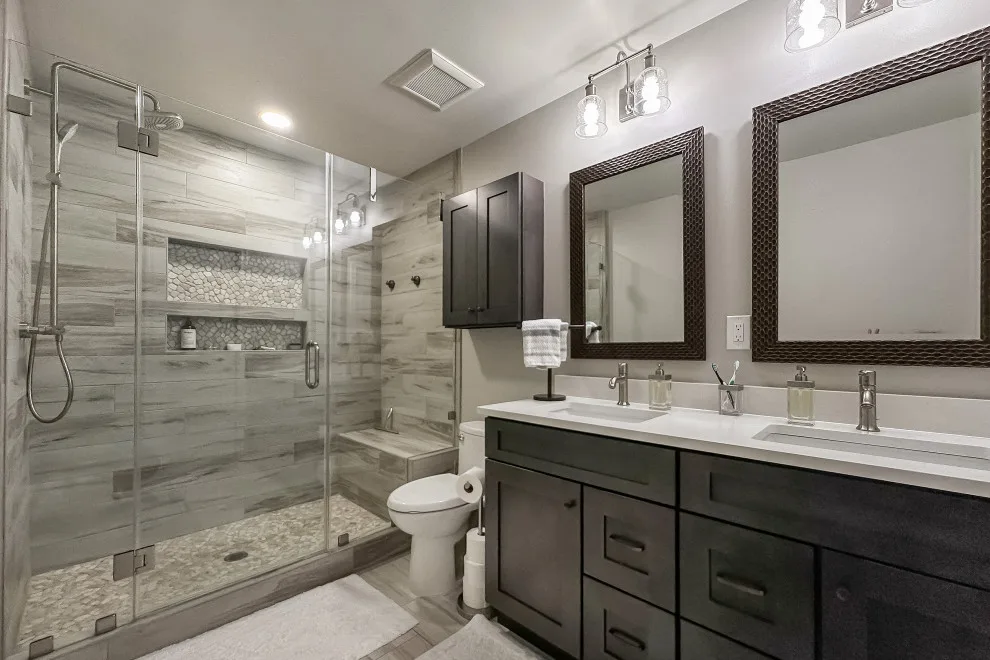 Wheaton Drive Basement and Bathroom Renovation - Burke, VA by WISA Solutions - Photo 23