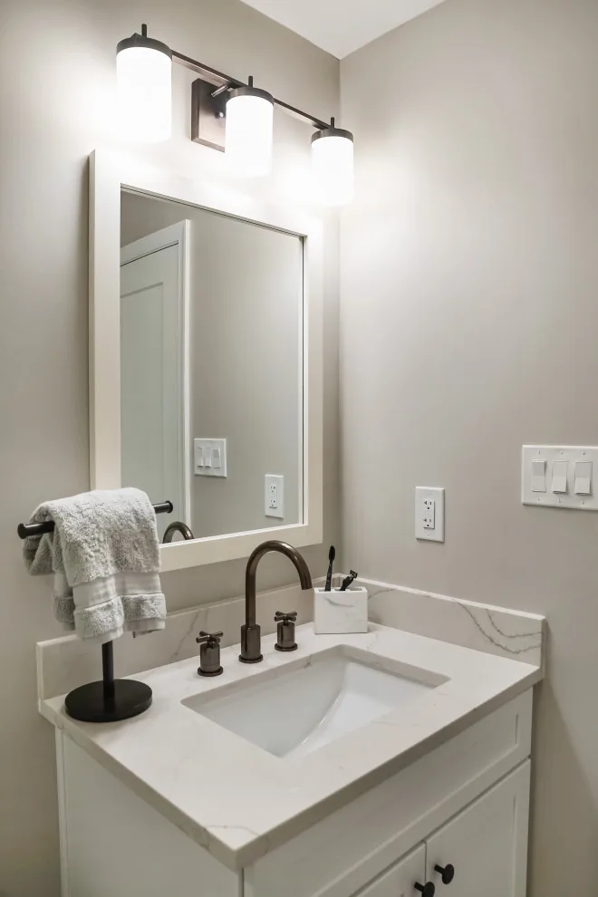 Wheaton Drive Basement and Bathroom Renovation - Burke, VA by WISA Solutions - Photo 25