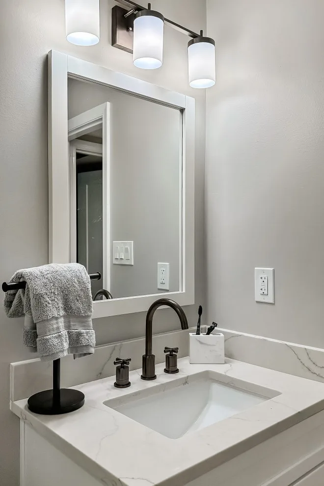 Wheaton Drive Basement and Bathroom Renovation - Burke, VA by WISA Solutions - Photo 12