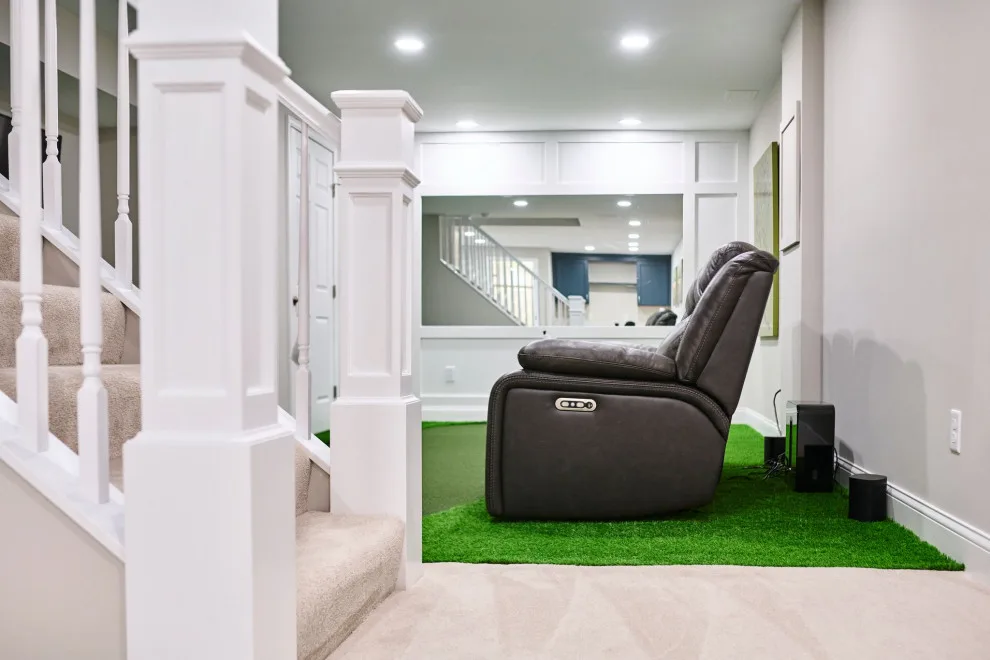 Basement and Bathroom Renovation by Aptitude Design & Build - Photo 9