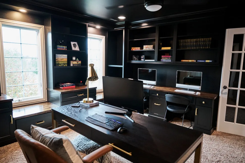 Home Office and Basement Renovation by Aptitude Design & Build - Photo 18