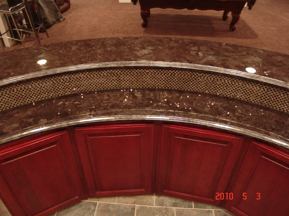 Custom Bar in Clayton Area Basement by Pro Basement Inc. - Photo 7