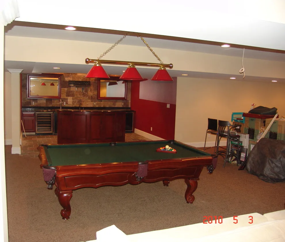Custom Bar in Clayton Area Basement by Pro Basement Inc. - Photo 8