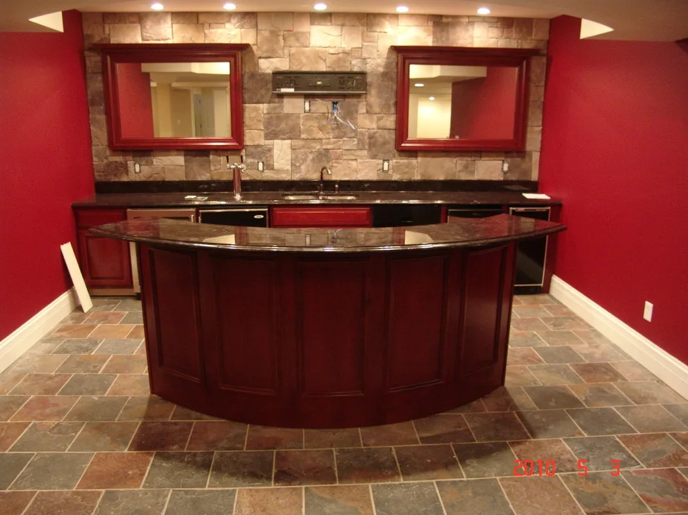 Custom Bar in Clayton Area Basement by Pro Basement Inc. - Photo 10
