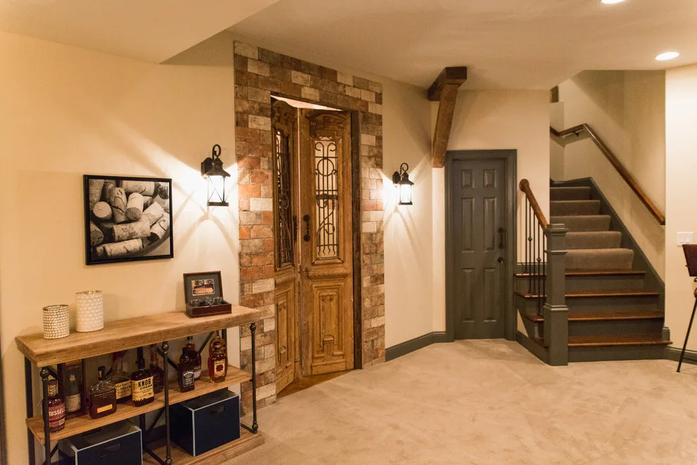 Underground Pub and Wine Storage by Stonehenge Construction LLC - Photo 4