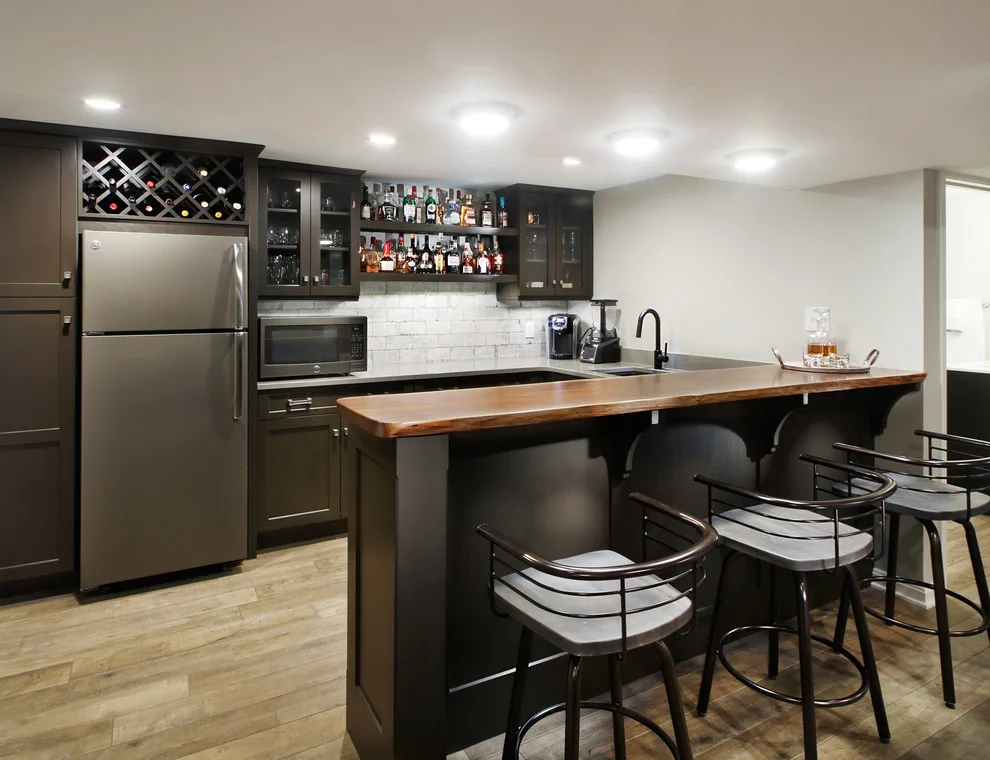 Douglas Hills Basement Bar by Designer Builders Inc. - Photo 7