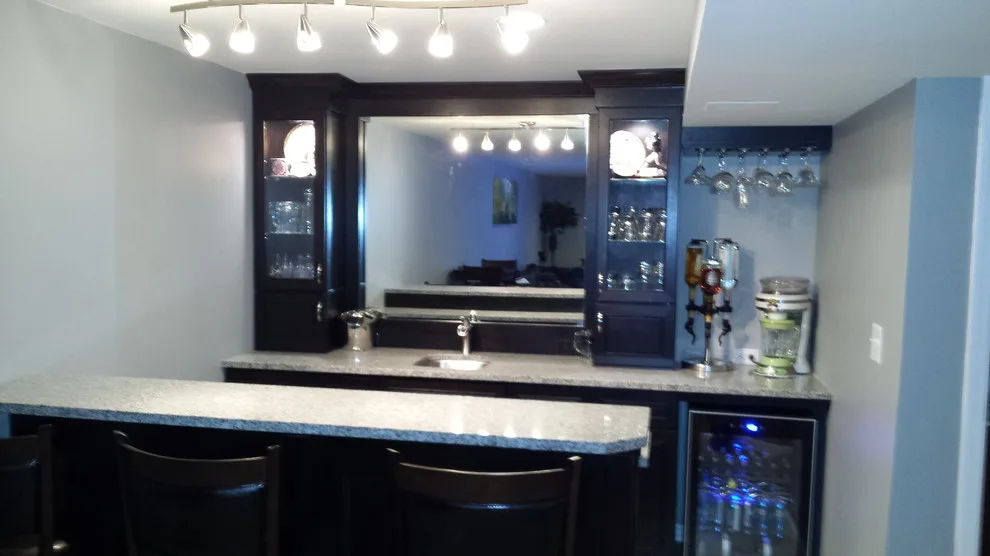 O'Fallon MO Basement Bar by Pro Basement Inc. - Photo 2