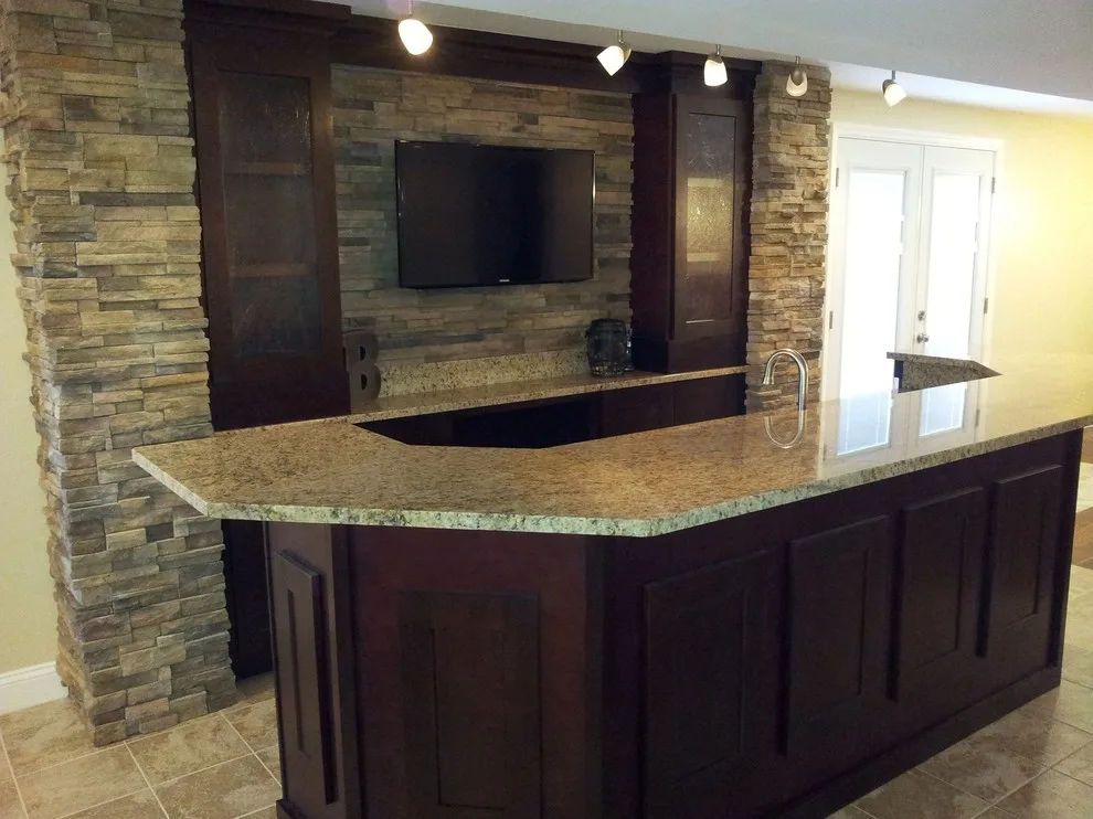 Basement Home Bar Images by Pro Basement Inc. - Photo 4
