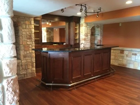Basement Home Bar Images by Pro Basement Inc. - Photo 14
