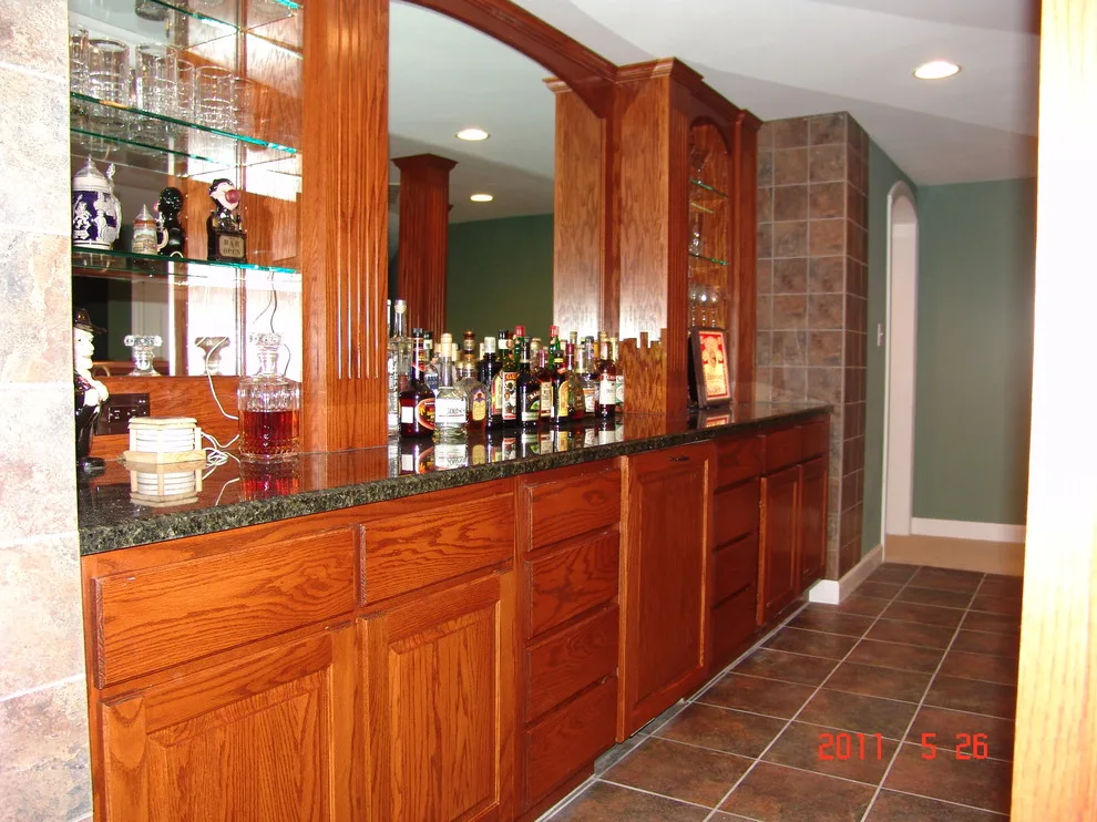 Basement Home Bar Images by Pro Basement Inc. - Photo 23