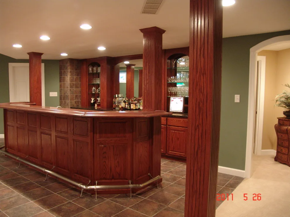 Basement Home Bar Images by Pro Basement Inc. - Photo 17