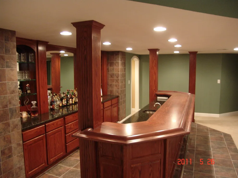 Basement Home Bar Images by Pro Basement Inc. - Photo 11