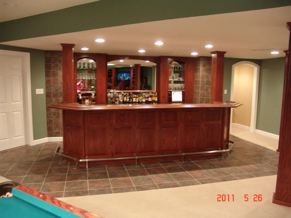 Basement Home Bar Images by Pro Basement Inc. - Photo 15