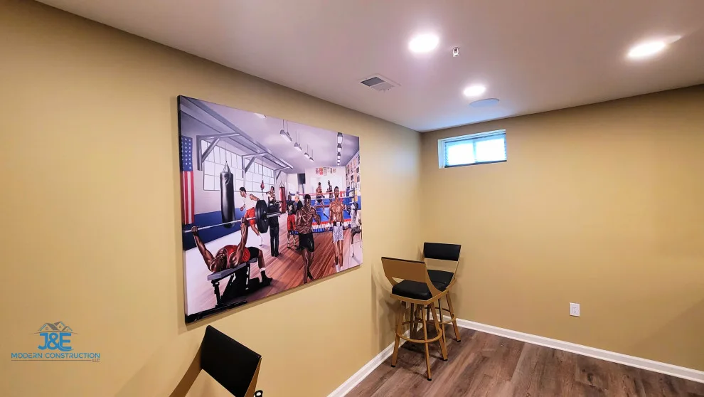 Cellar Pub Makeover by J&E Modern Construction LLC - Photo 11