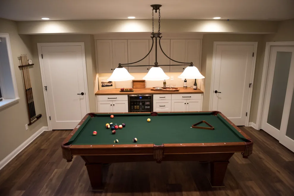 Basement Family Room/Game Room/Laundry Area by Sylvestre Remodeling & Design - Photo 5